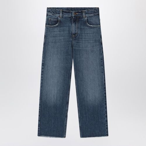 Dark blue washed-out jeans - Golden Goose - Modalova