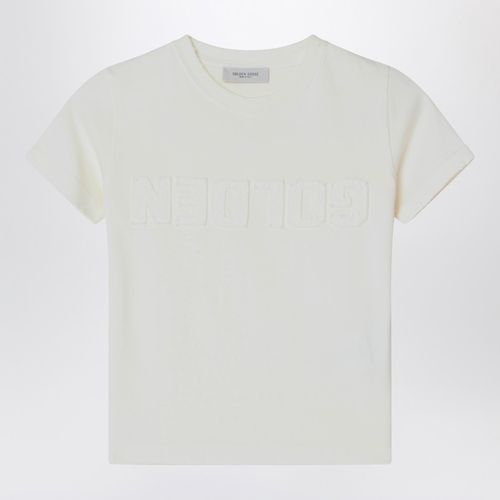 T-shirt bianca con logo - Golden Goose - Modalova