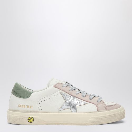 Low-top sneaker May white//olive green - Golden Goose - Modalova