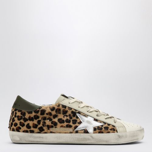 Sneaker Super Star leopardata in cavallino - Golden Goose - Modalova