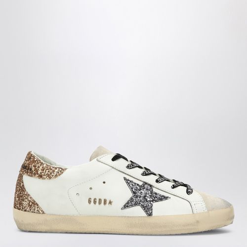 Sneaker Super-Star bianca/argento/oro - Golden Goose - Modalova