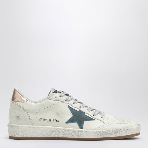 Sneaker Ball Star Weiß/Smoke blau - Golden Goose - Modalova