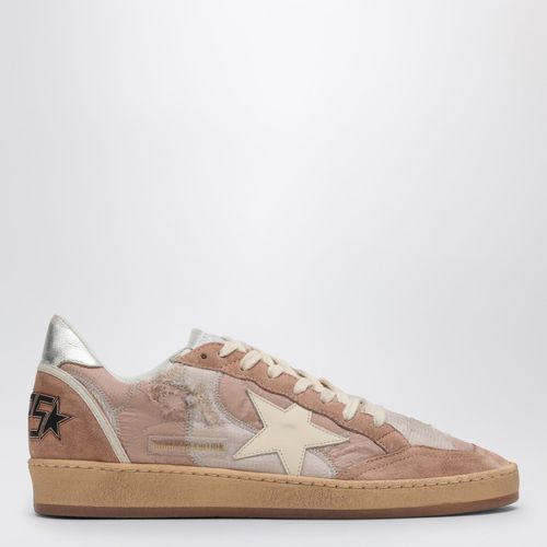 Ball Star /Light Beige patchwork Sneaker - Golden Goose - Modalova