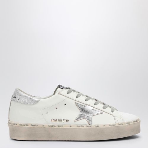 White/silver Hi-Star sneakers - Golden Goose - Modalova