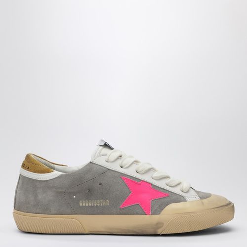 Sneaker Super-Star grigio tortora/fucsia/ocra - Golden Goose - Modalova
