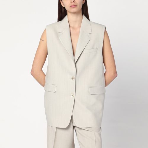 Single-breasted vest in wool blend - Golden Goose - Modalova