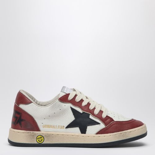 Sneaker Ball Star bianca/rossa/nera - Golden Goose - Modalova