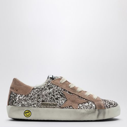 Sneaker Super-Star cipria/glitter - Golden Goose - Modalova