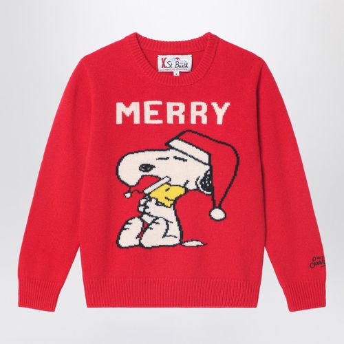 Red sweater with Snoopy - MC2 Saint Barth - Modalova