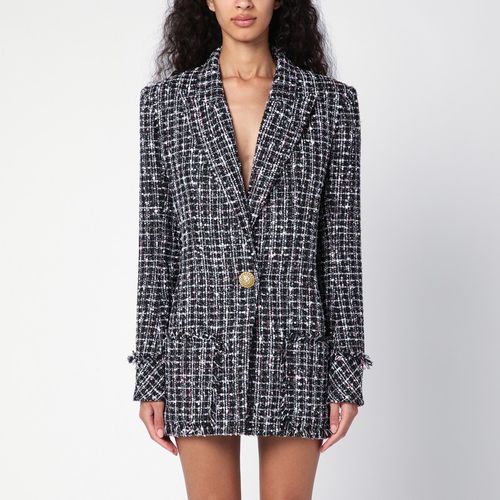 Einreihiges Blazer-Kleid aus Tweed - Balmain - Modalova