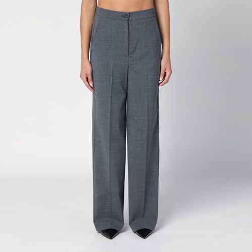 Grey wool-blend trousers - Department 5 - Modalova