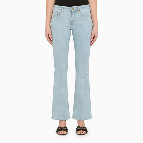 Jeans a zampa azzurro in cotone - WASHINGTON DC - Modalova