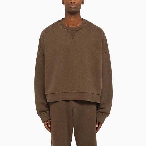 Brown sweatshirt in organic cotton - Entire Studios - Modalova