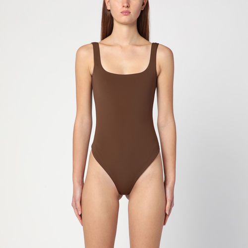 Brauner Bodysuit aus Nylon-Mix - Entire Studios - Modalova