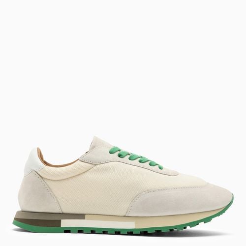 Low Owen Runner ivory/green trainer - The Row - Modalova