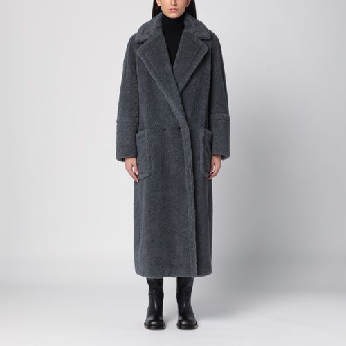 Grey Teddy coat in wool and alpaca - Max Mara - Modalova