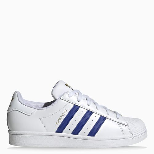 Sneaker Superstar bianche e blu - adidas Originals - Modalova