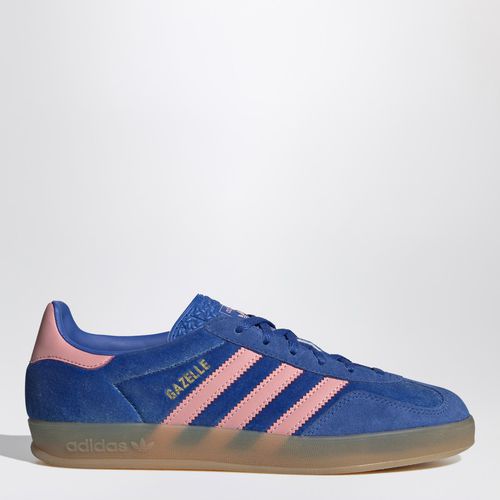 Sneaker Gazelle Indoor Blue/Semi Pink Spark/Gum - adidas Originals - Modalova