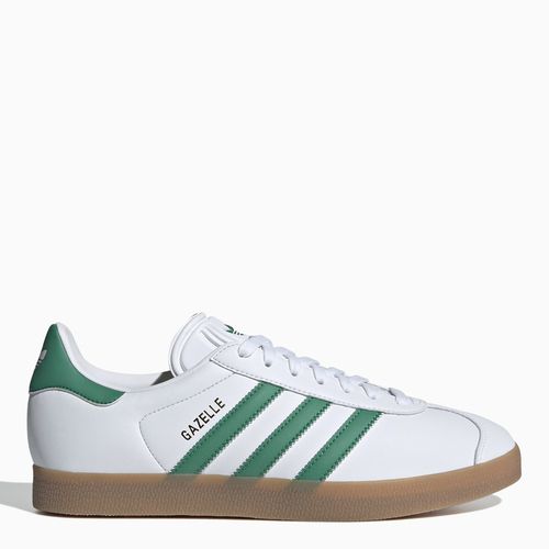 Gazelle weißer/grüner Sneaker - adidas Originals - Modalova