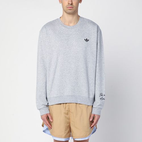 Sweatshirt mit Rundhalsausschnitt aus Baumwollmischung - adidas by Wales Bonner - Modalova