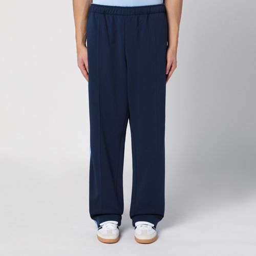 Pantalone jogging blu con logo - adidas by Wales Bonner - Modalova