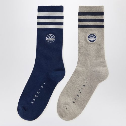 Set Socken SPZL marineblau/grau - adidas Statement - Modalova