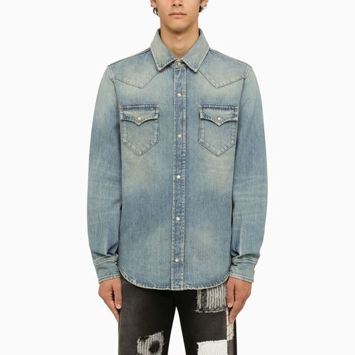 Hellblaues Jeanshemd aus Denim - Alanui - Modalova