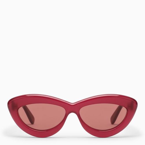 Occhiali da sole fucsia cat-eye - Loewe - Modalova