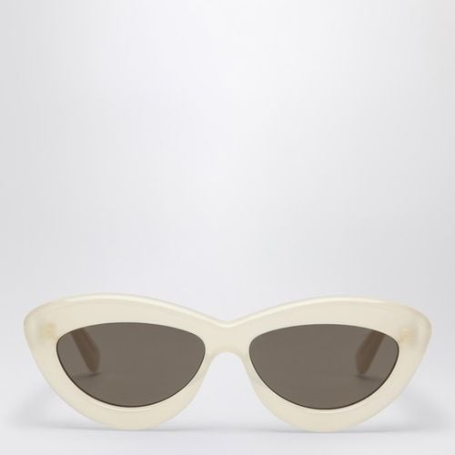 Cat-eye sunglasses white - Loewe - Modalova