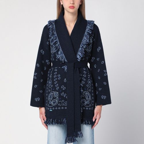 Cardigan Icon Jacquard Midnight - Alanui - Modalova