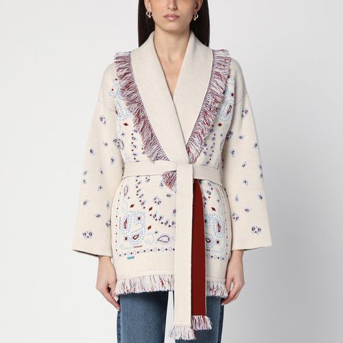 Bandana Jacquard cashmere cardigan - Alanui - Modalova