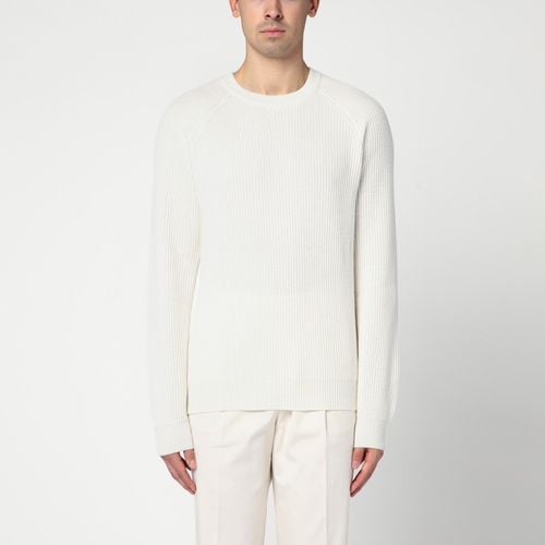 Elfenbeinfarbener Kaschmirpullover - Brunello Cucinelli - Modalova