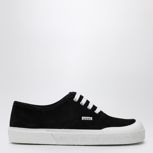 Terra Vulca black suede trainer - Loewe - Modalova