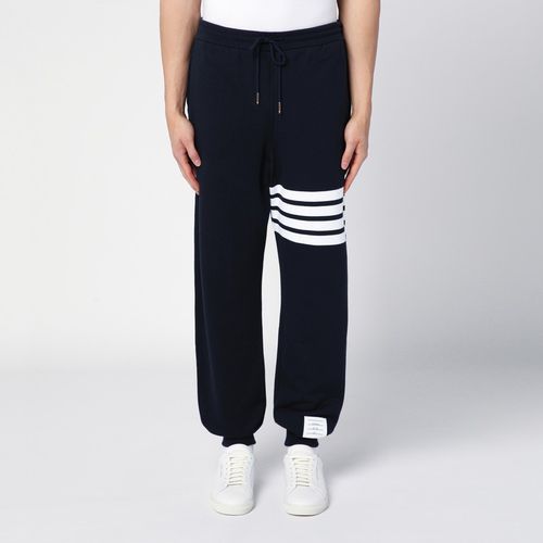 Marineblaue Jogginghose aus Baumwolle - Thom Browne - Modalova