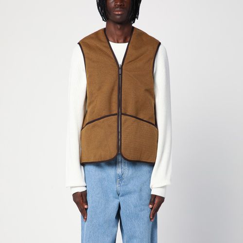 Brown zipped waistcoat - Barbour - Modalova