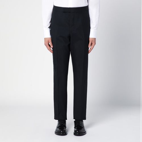 Pantalone nero in misto lana - Thom Browne - Modalova