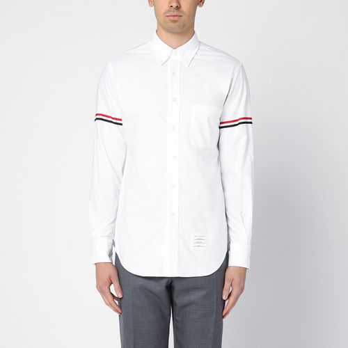 Camicia button-down bianca in cotone - Thom Browne - Modalova