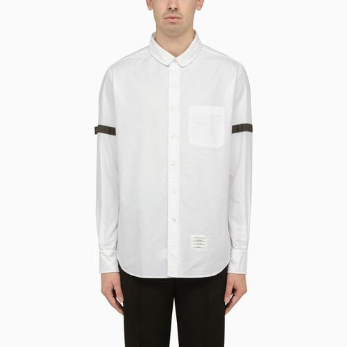 White cotton shirt with detail - Thom Browne - Modalova