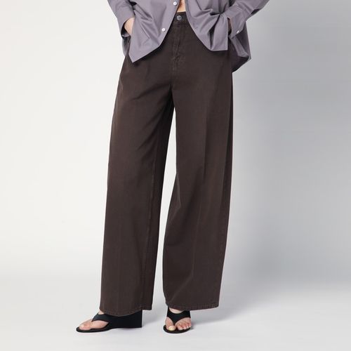 Weite Roomy-Jeans in Braun - 6397 - Modalova