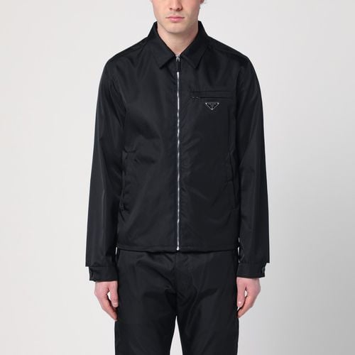 Black zip jacket in Re-Nylon - Prada - Modalova