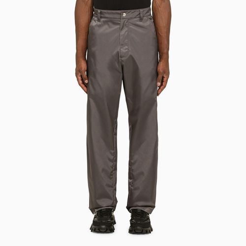 Iron-coloured Re-Nylon trousers - Prada - Modalova