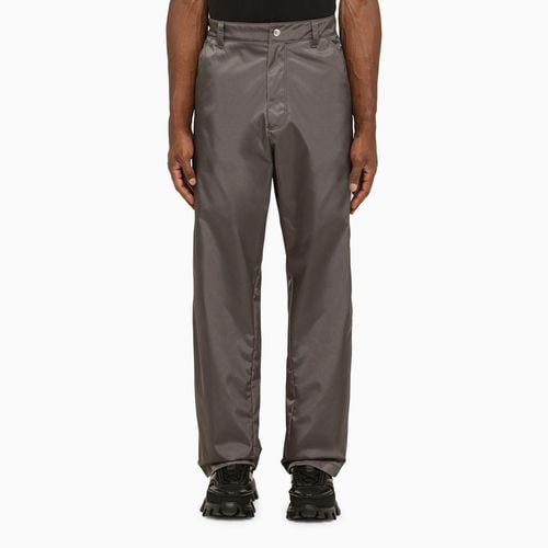 Iron-coloured Re-Nylon trousers - Prada - Modalova