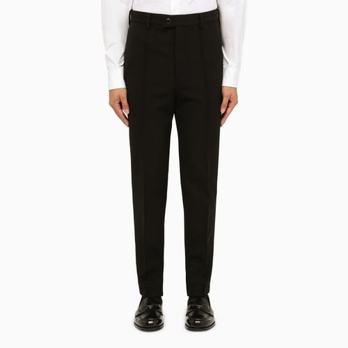 Classic black regular trousers - Prada - Modalova