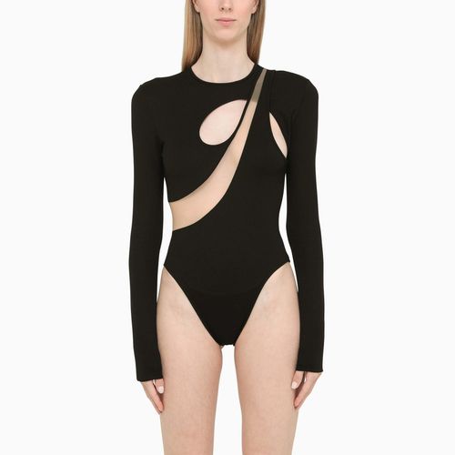 Body nero con cut-out - David Koma - Modalova