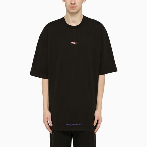 Schwarzes Oversize-T-Shirt - 032c - Modalova