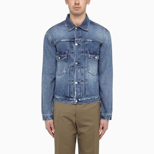 Washed-effect denim Elú jacket - Séfr - Modalova