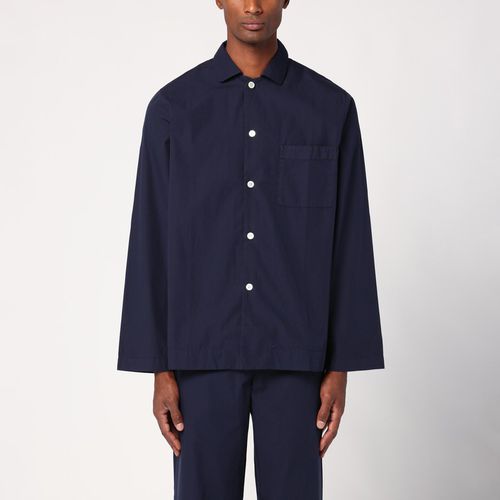 Navy blue pyjama shirt - Tekla - Modalova