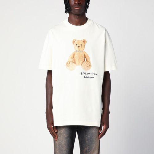 T-shirt Bear in Mind bianca - Palm Angels - Modalova