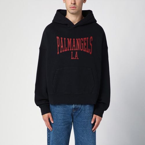 Hoodie College schwarz/rot - Palm Angels - Modalova