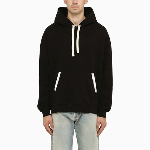 Schwarzer Hoodie mit Taschen - Palm Angels - Modalova